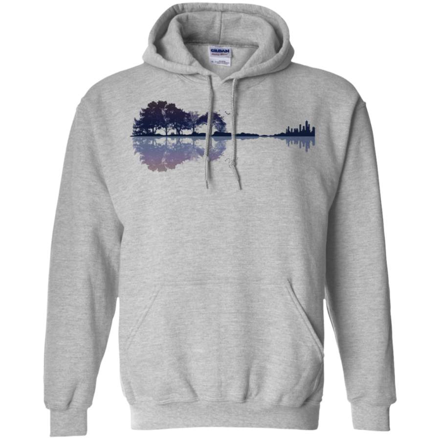 AGR NATURE GUITAR Gildan Pullover Hoodie