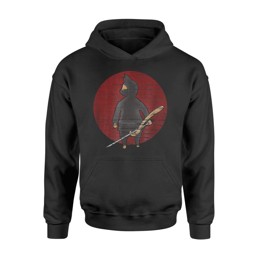 Black Assasin Kitten Sword Halloween For Men Women Halloween Hoodie