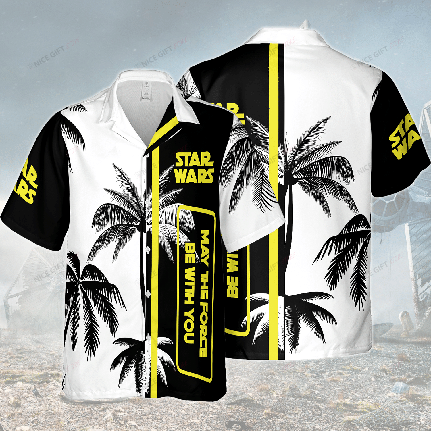 May The Force Be With You Hawaiian 3D Shirt 3Hs-C3G5