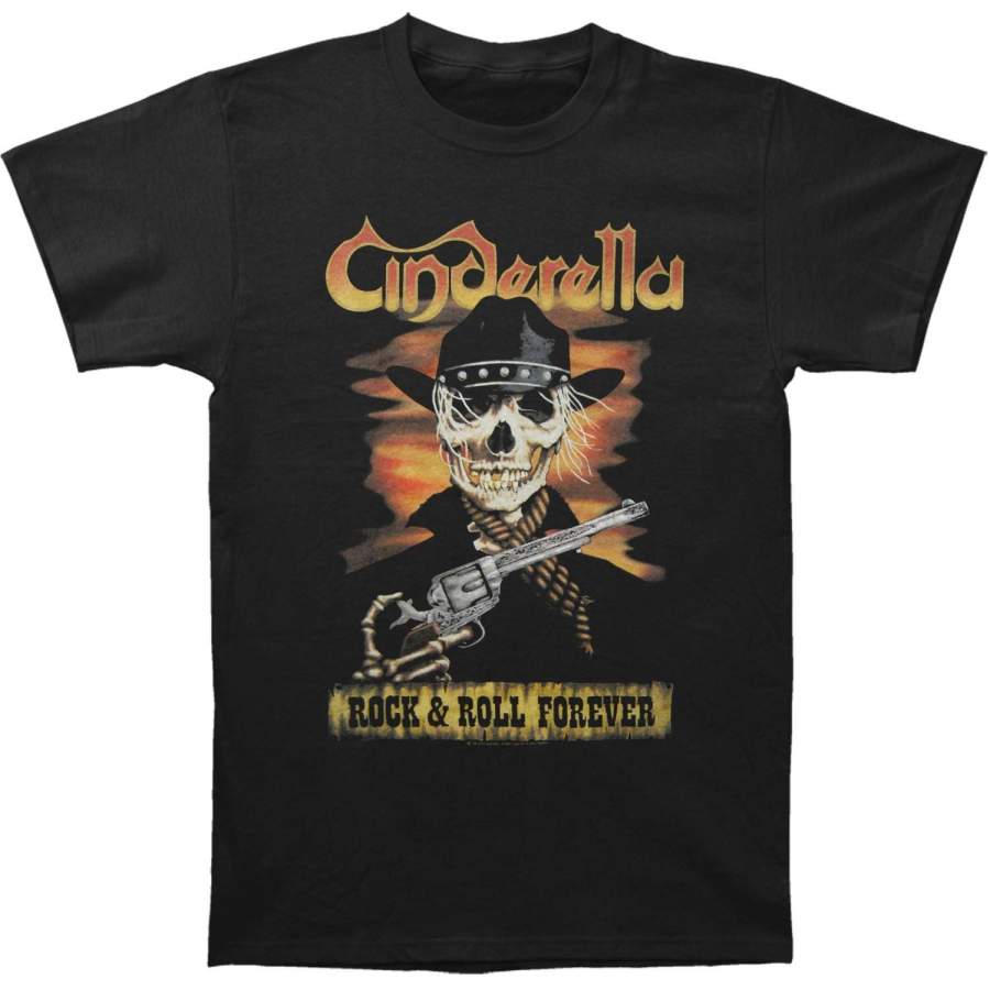 American Classics Cinderella Skelerella Black Adult T-Shirt Tee