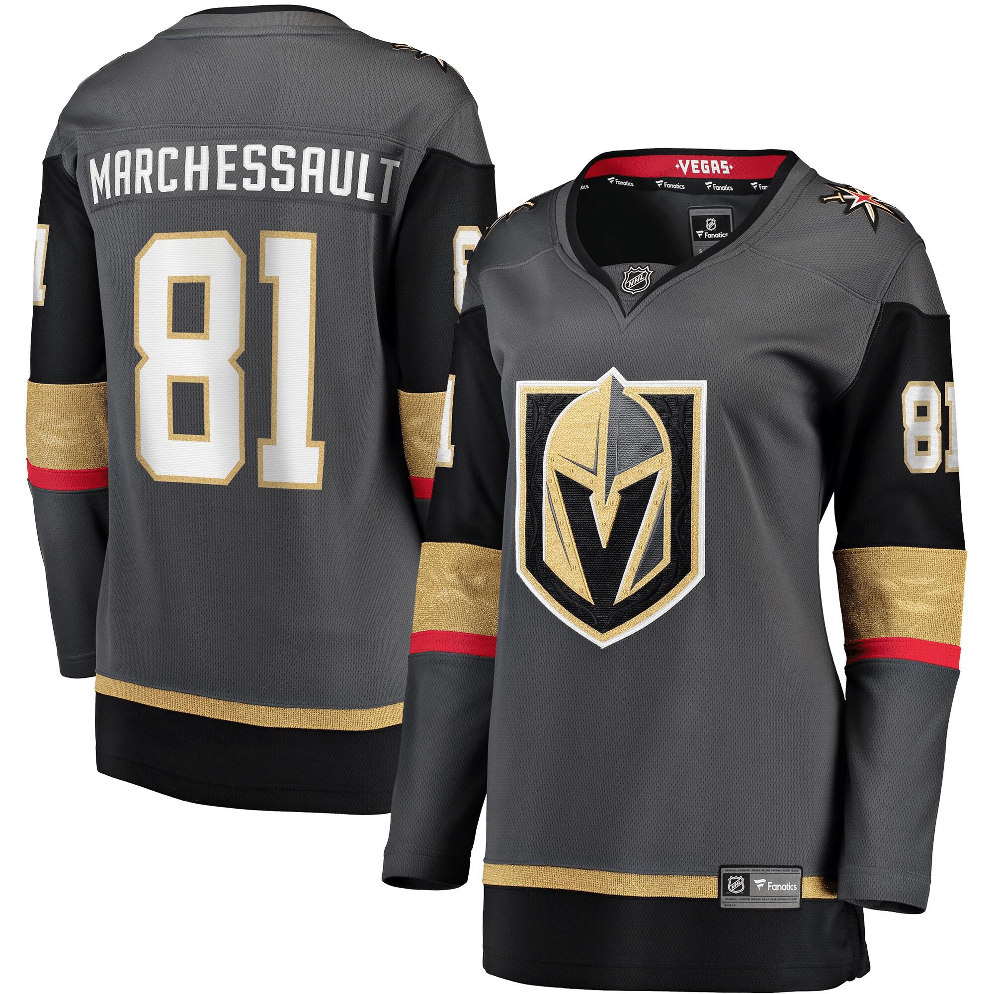 Women’s Jonathan Marchessault Black Vegas Golden Knights Home Breakaway Player Jersey Jersey