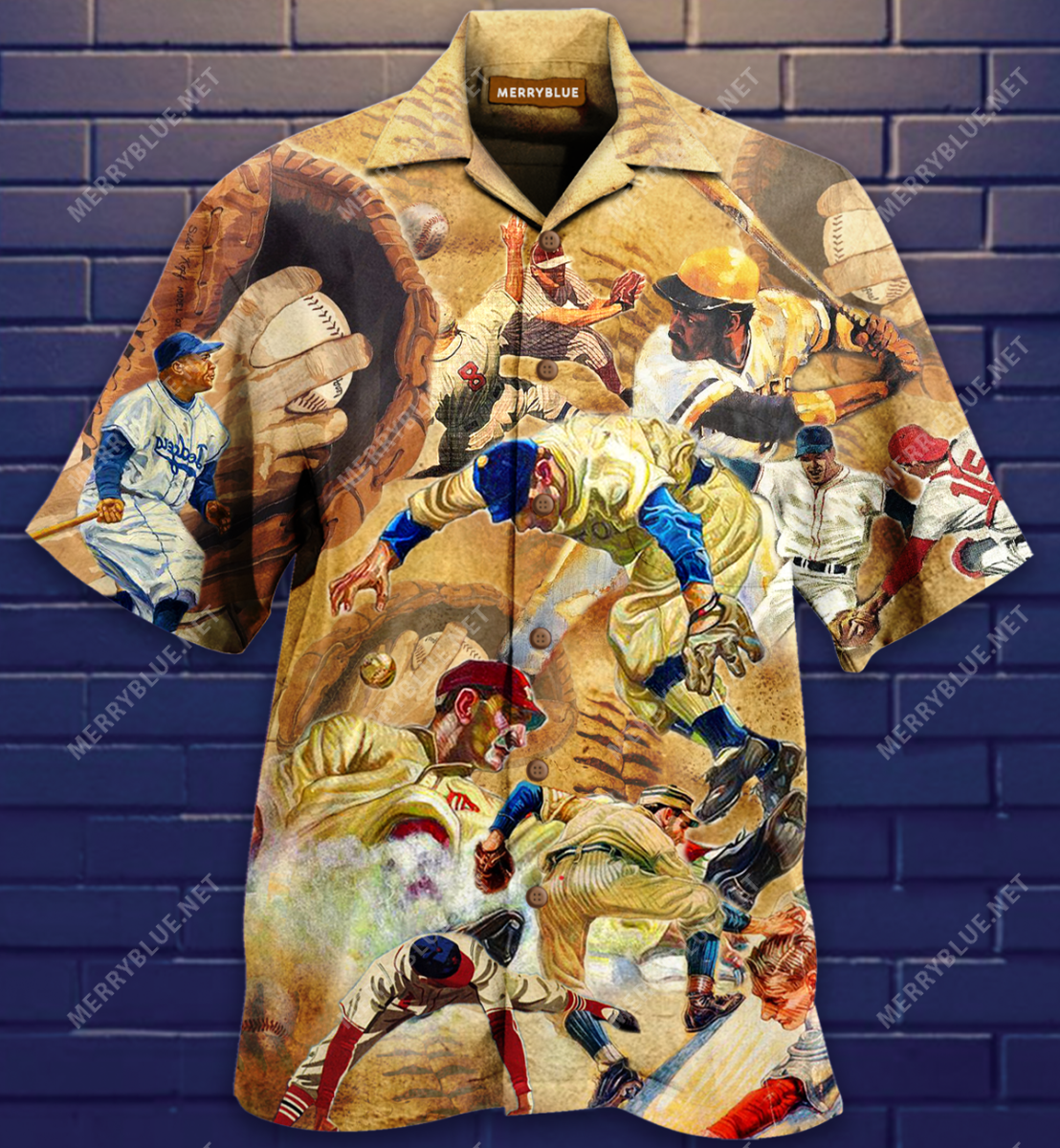 Baseball Is A Man Maker Unisex Hawaiian Shirt