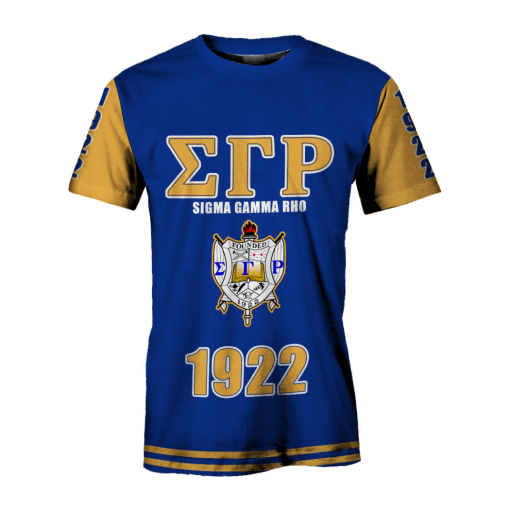 Sigma Gamma Rho Σγρ 1922 All Over Print