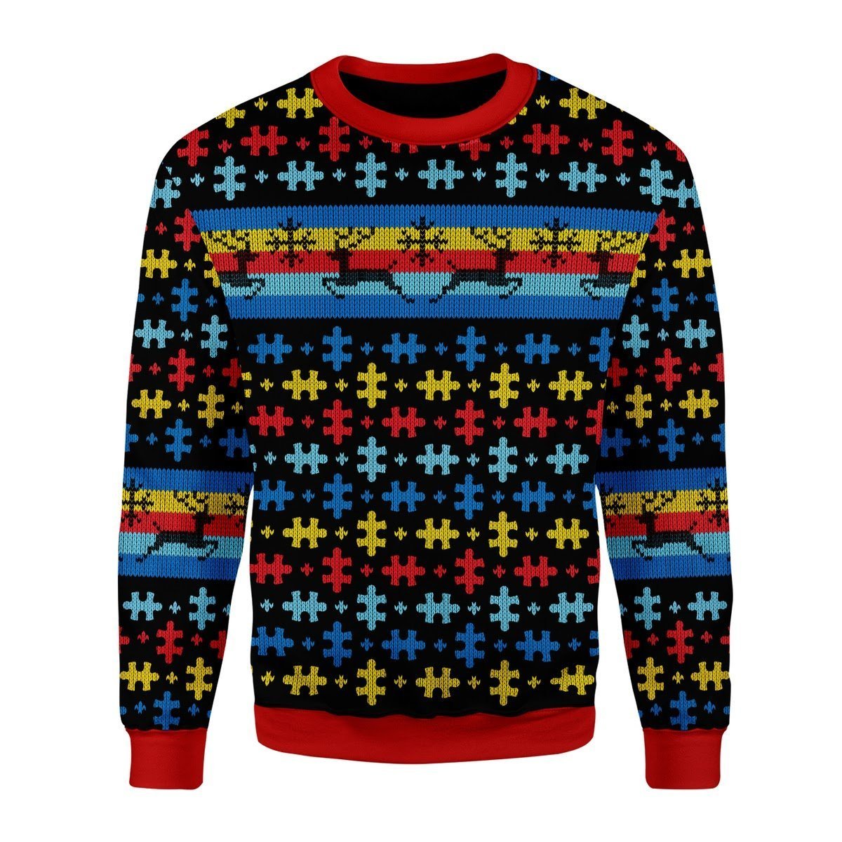 Autism Ugly Christmas Sweater | Unisex | Adult | Us3450