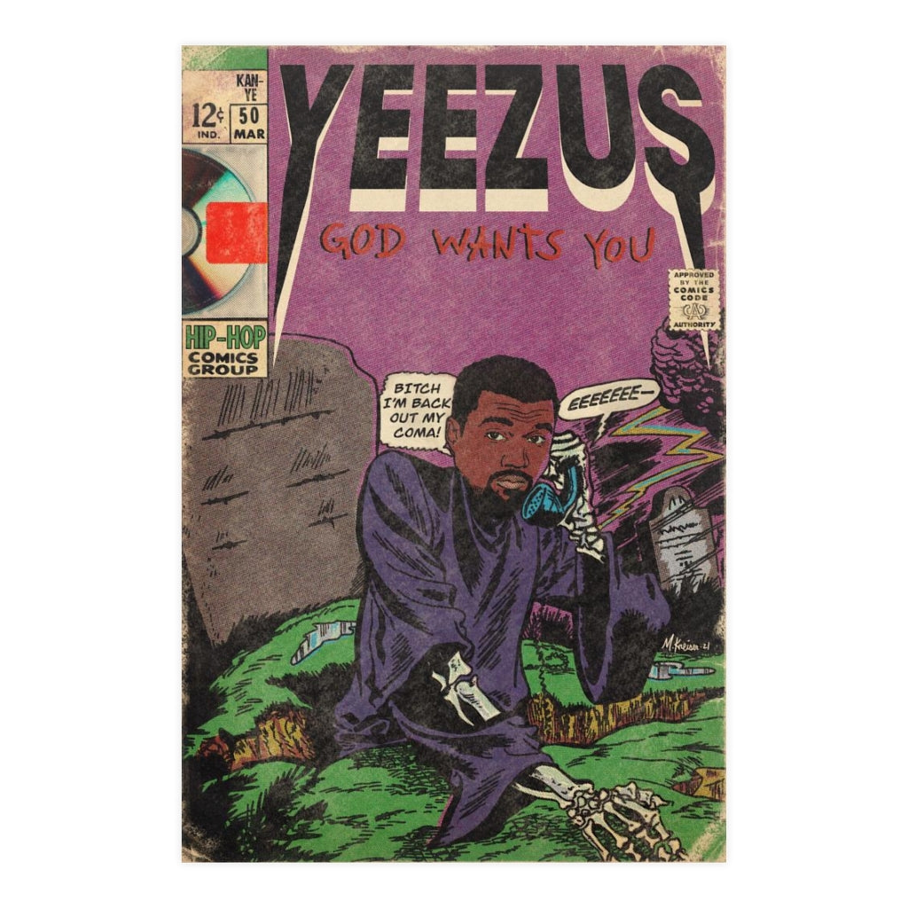 Kanye West – Yeezus – Vertical Matte Posters