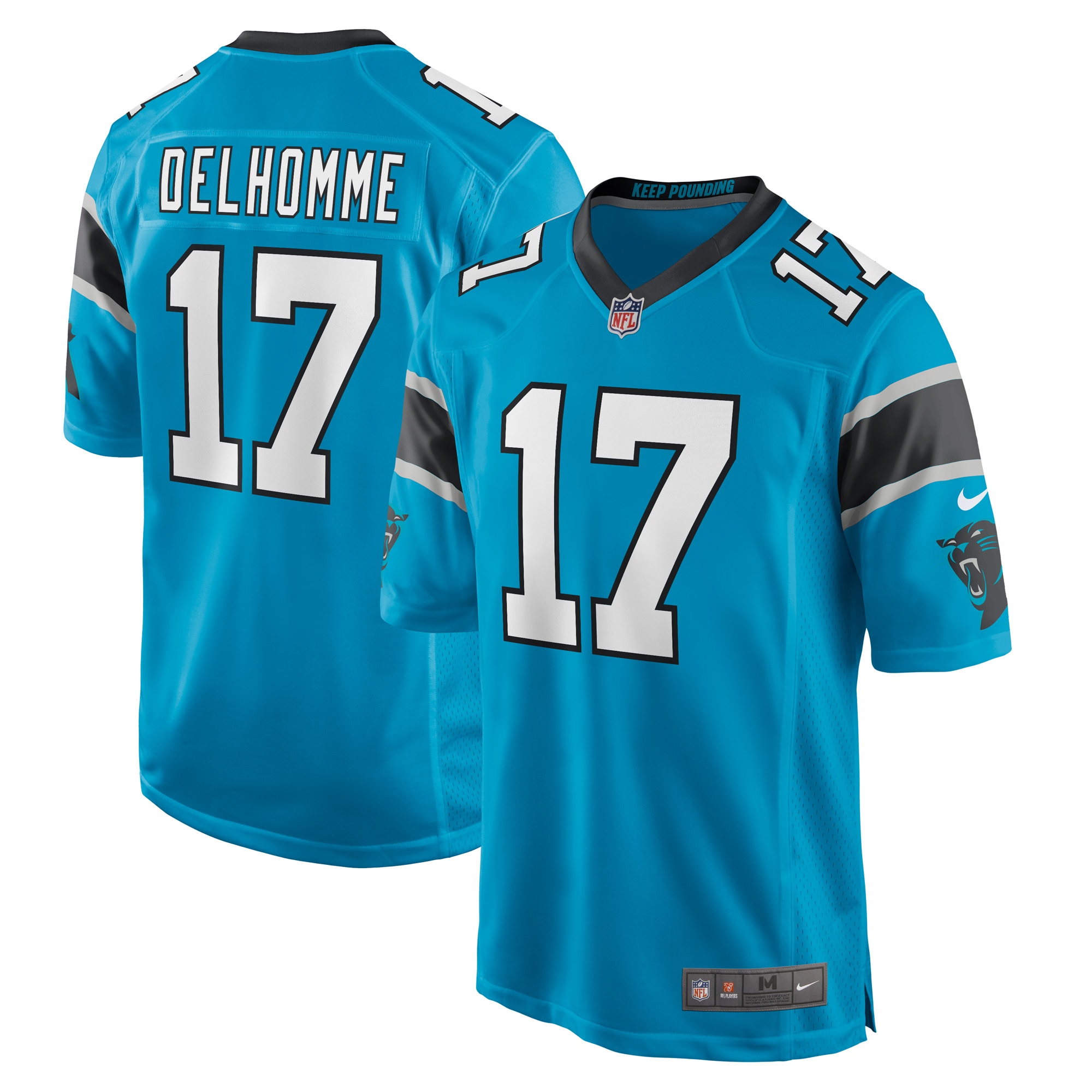 Jake Delhomme Carolina Panthers Retired Player Jersey – Blue