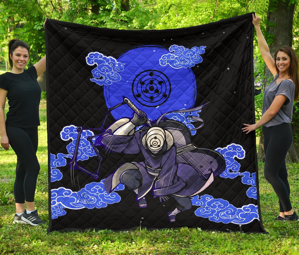 Obito Uchiha Naruto Premium Quilt Blanket Anime Car Accessories Custom For Fans Na021801