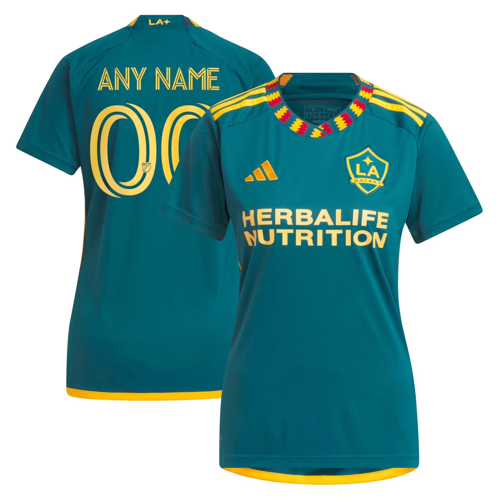 LA Galaxy Women's 2023 LA Kit Replica Custom Jersey – Green