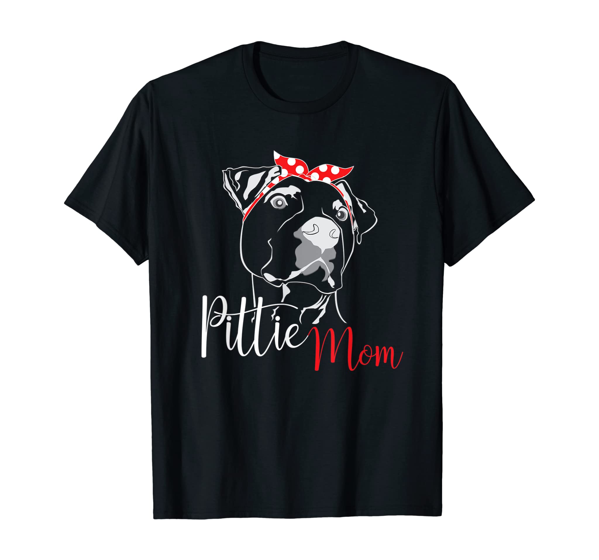 Pittie Mom American Pitbull Shirt Dog Lover Gift