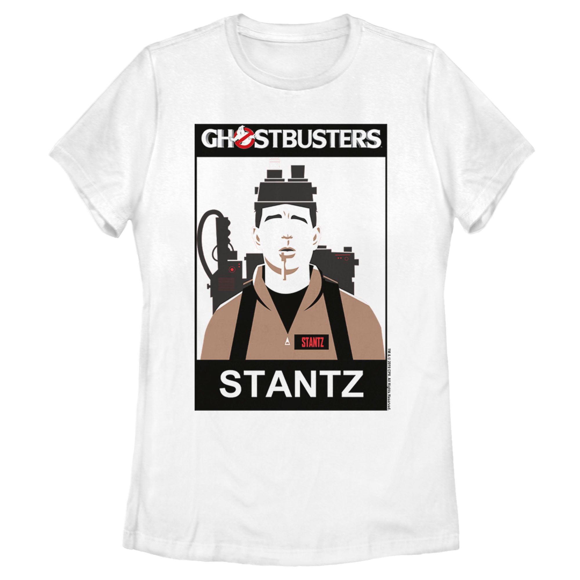 Women’S Ghostbusters Stantz 2D Cell Shade T-Shirt