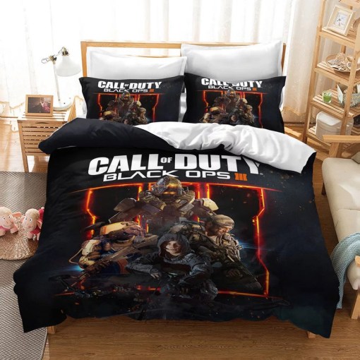 Call Of Duty 17 Duvet Cover Pillowcase Home Decor 3D Bedding Set Decor 9541