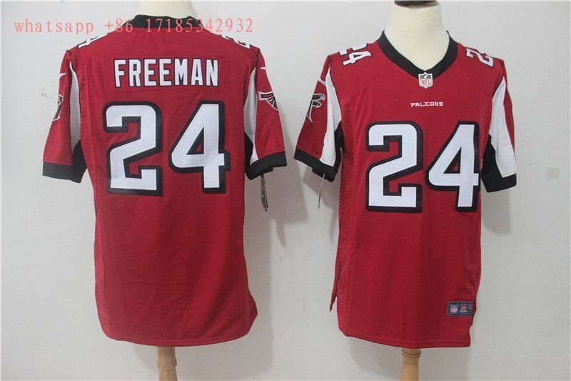 Atlanta Falcons Devonta Freeman #24 2020 NFL Red Jersey Jersey