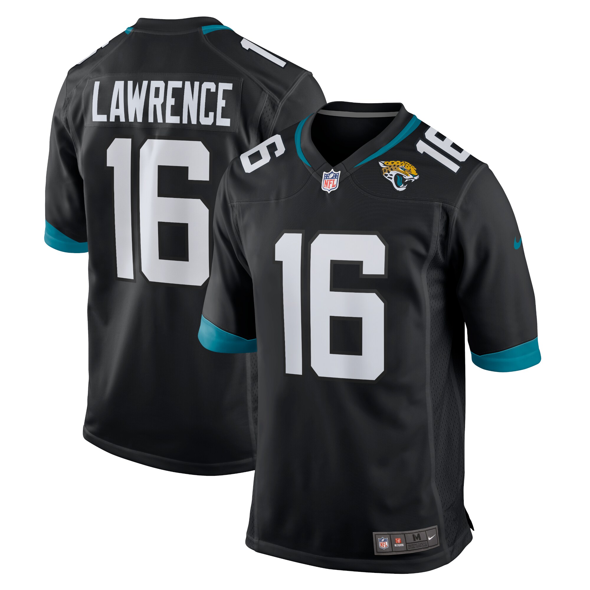 Trevor Lawrence Jacksonville Jaguars Alternate Game Jersey – Black