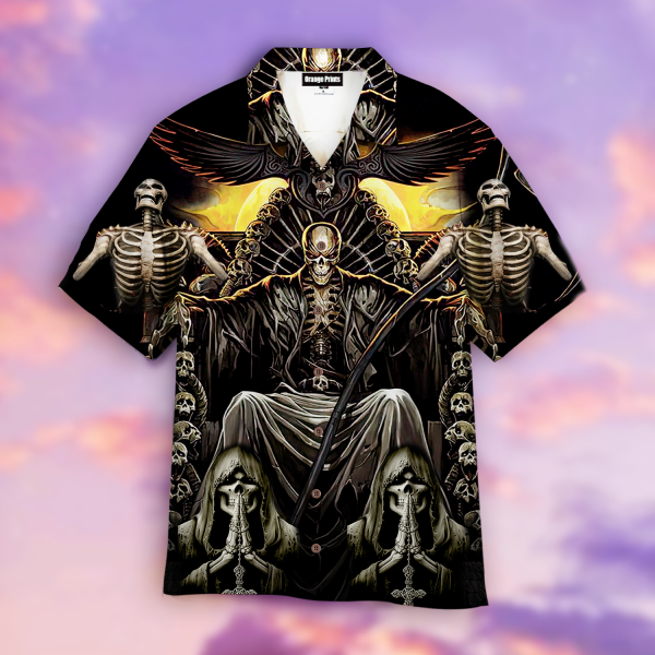 Grim Reaper Dark Skull Hawaii Shirt For Men Women Ha89236