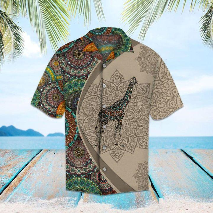 Giraffe Hawaii Shirt Ha24152