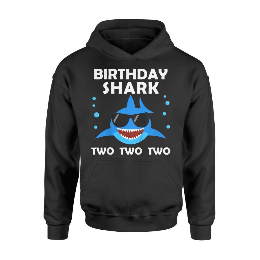 2nd Birthday Gift Kid baby Shark Two Two Two – Standard Hoodie