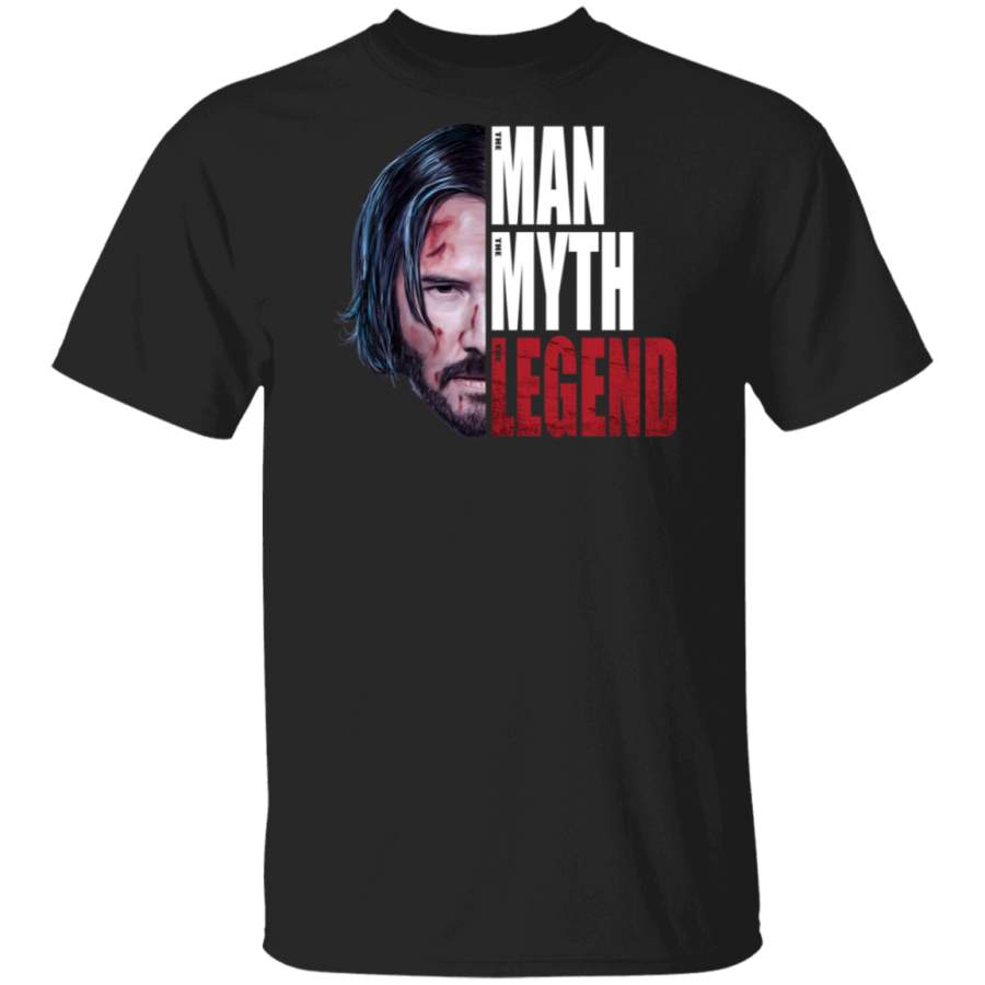John Wick man myth legend shirt