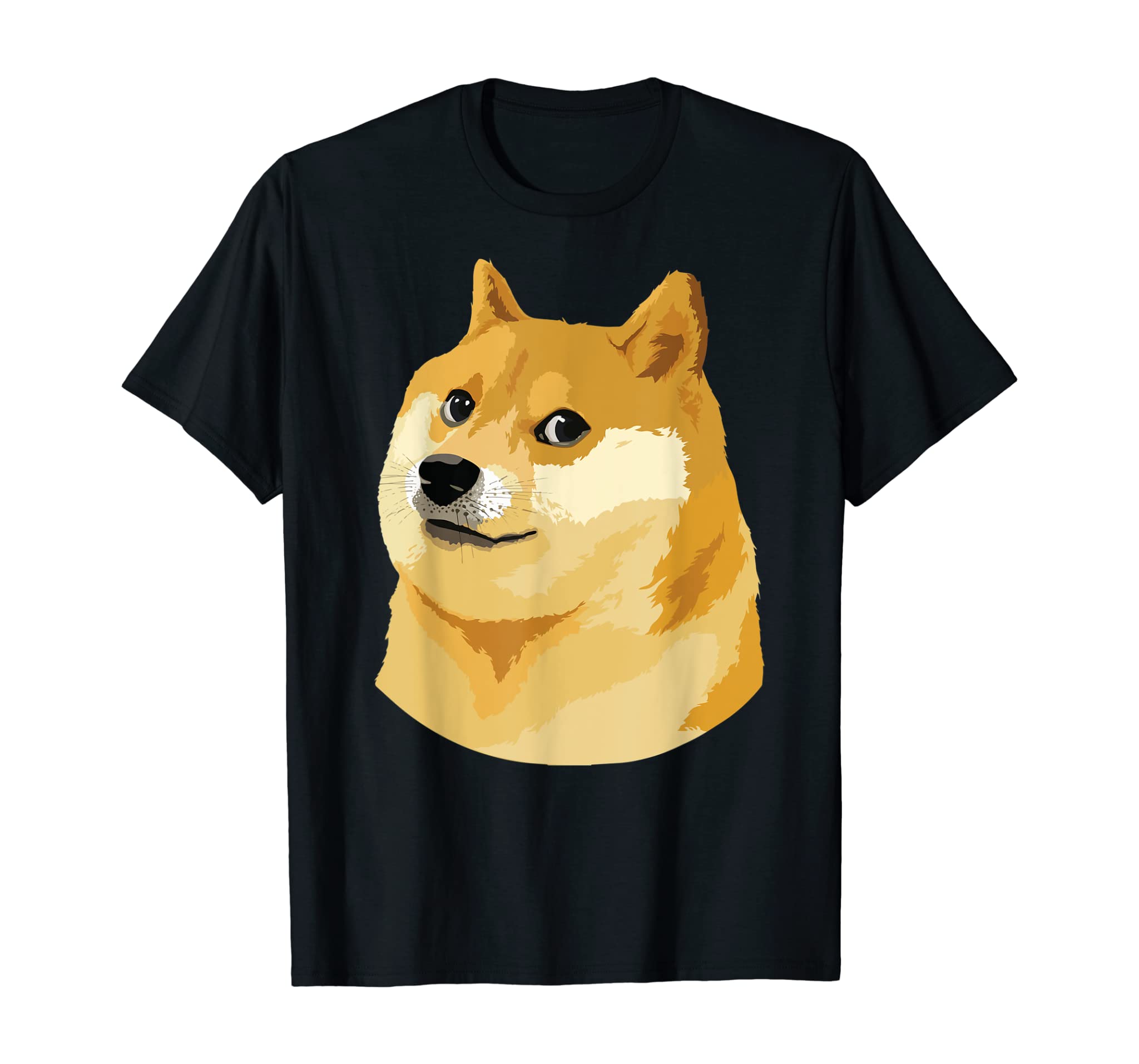 Dogecoin Dog Head- Blockchain Digi Cryptocurrency T Shirt