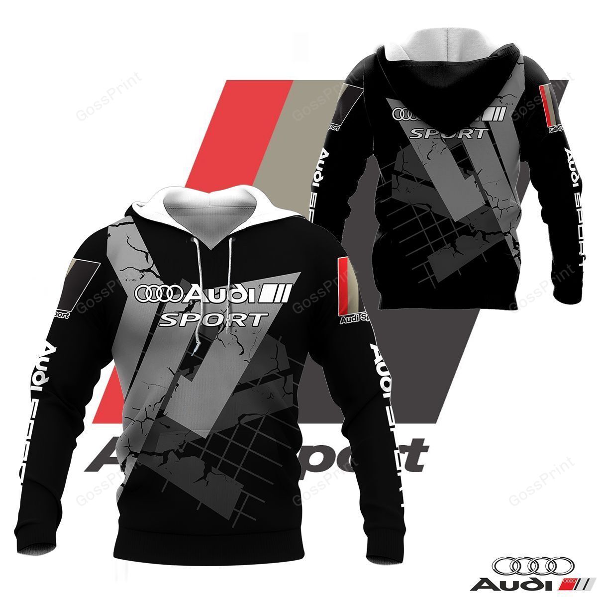 3D All Over Printed Audi Shirts Ver 59