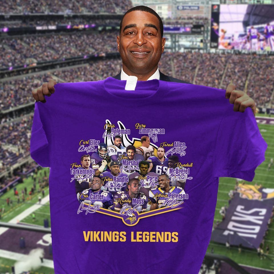 Minnesota Vikings Legends Players Signed For Fan Shirt Tshirt Hoodie Sweater