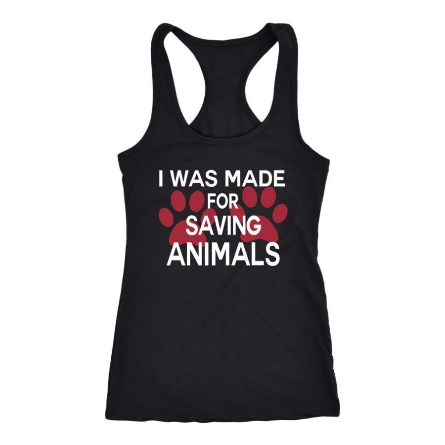 Vet Tech – I was made for saving animals Tank Top