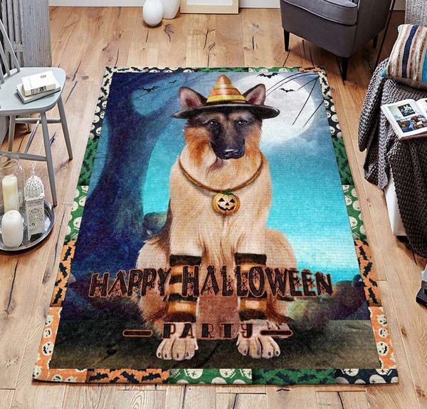 Dog In Halloween Dhcld1010At Rug