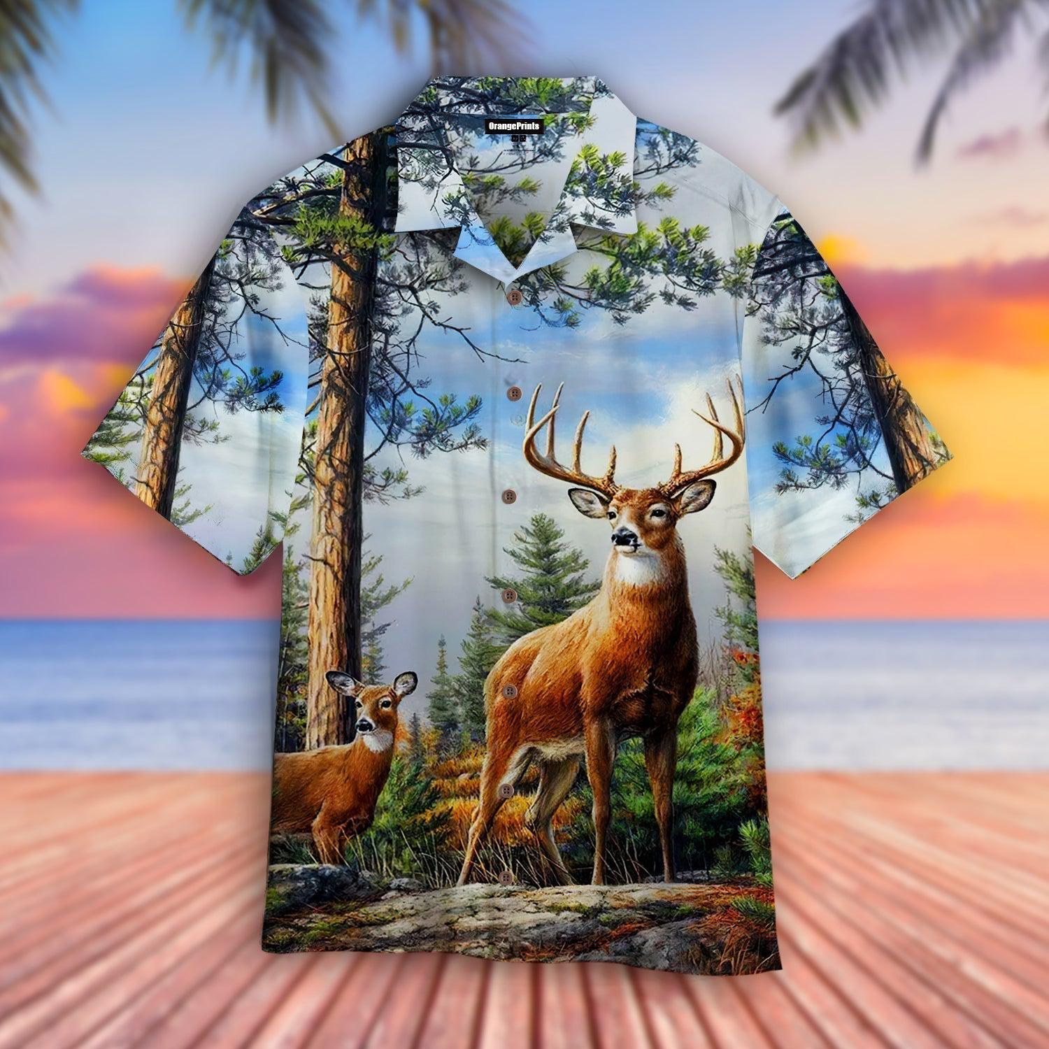 Love Deer Hunting Hawaii Shirt For Men And Women Ha16655