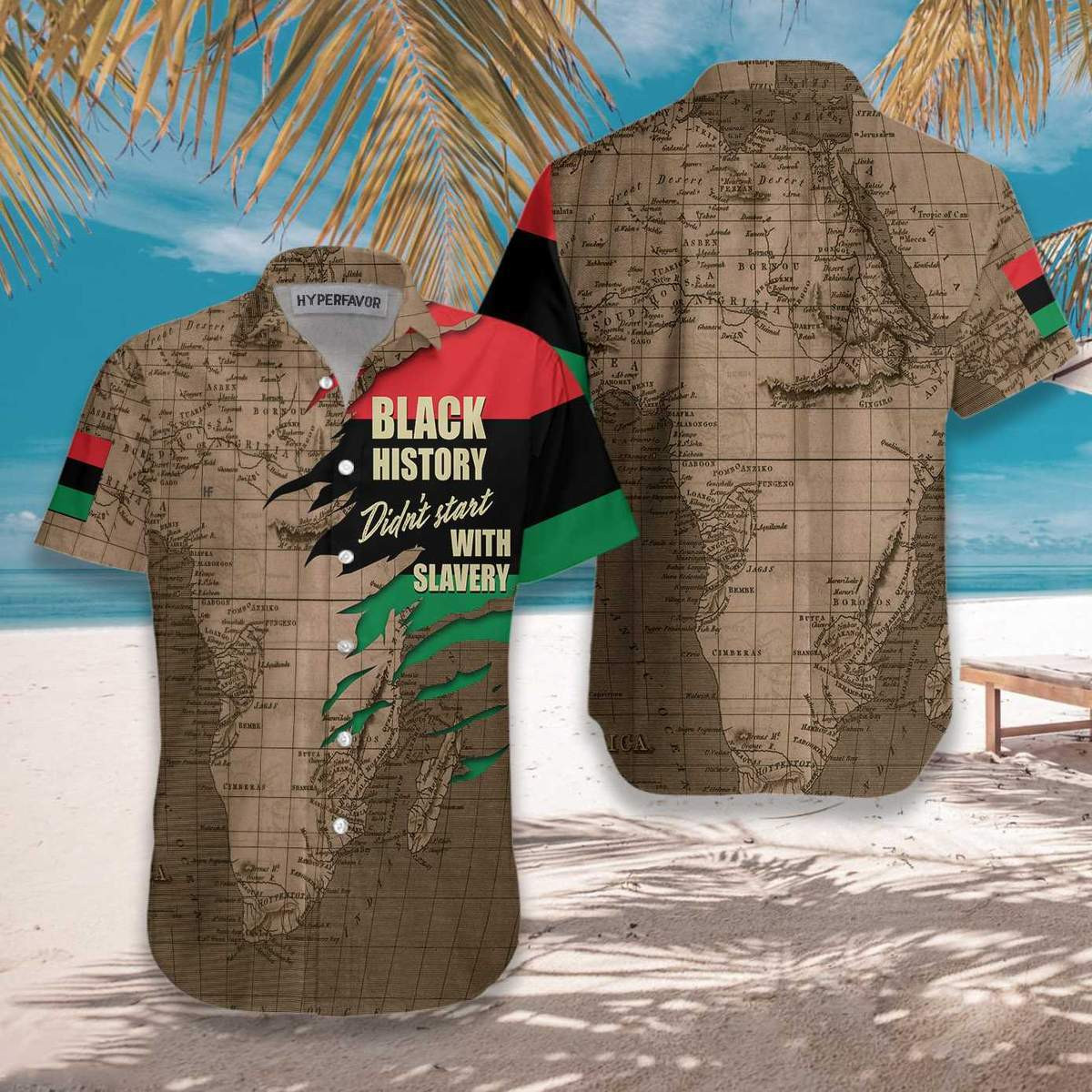 Hawaii Aloha Shirts Black History Didnt Start With Slavery Ha8837