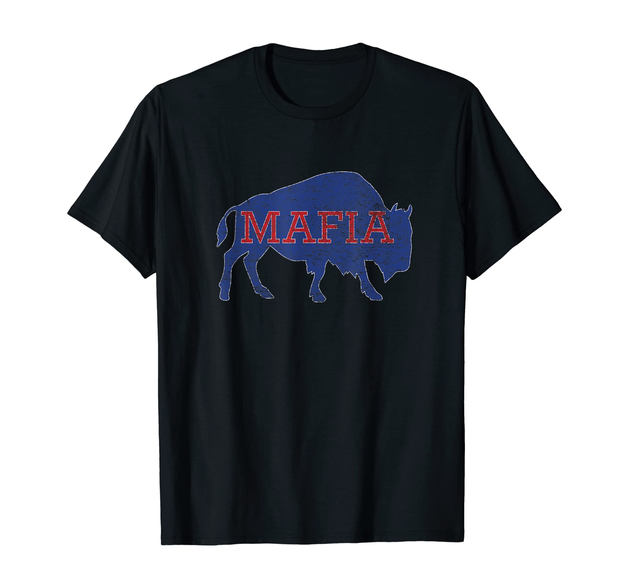 Bills Mafia Vintage Retro Bills Fan Mafia Buffalo Football T-Shirt