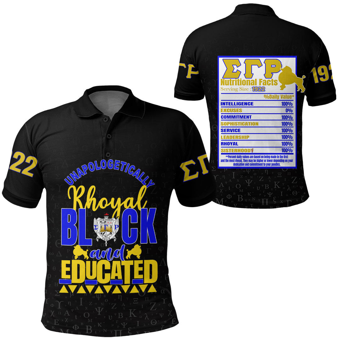 Wonder Print Polo Shirt – Sigma Gamma Rho Polo Shirts