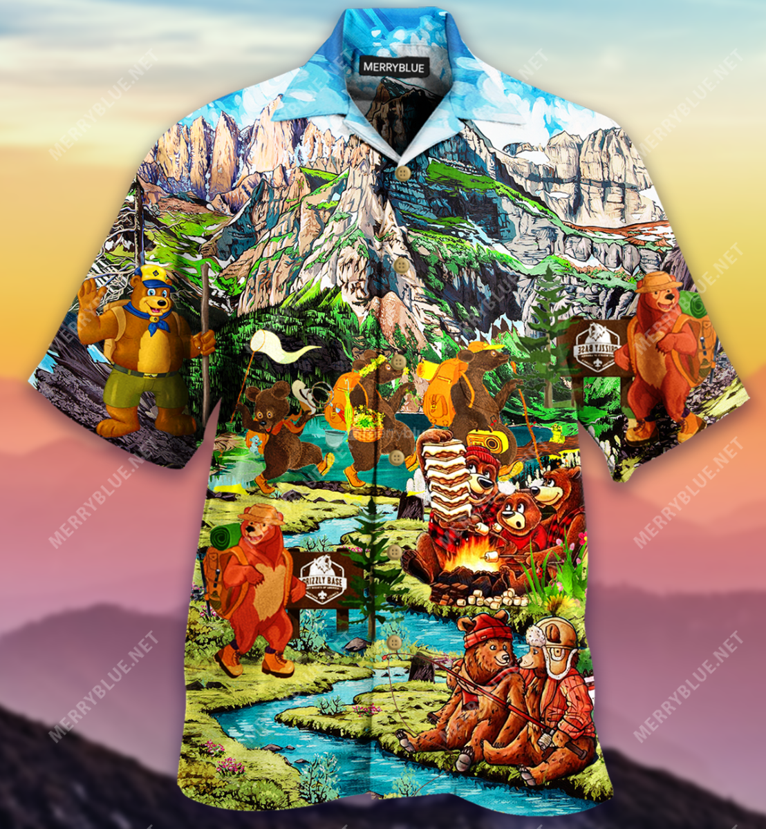 I Am Done Working Go Hiking Unisex Hawaii Shirt Ha41706