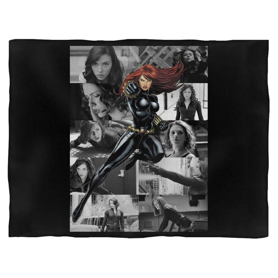 Avengers Black Widow Scarlett Johansson Natasha Romanova Blanket