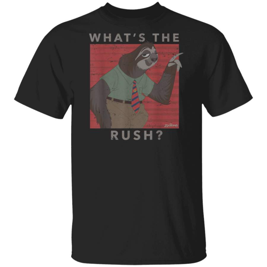 Zootopia Flash What’s The Rush T-Shirt