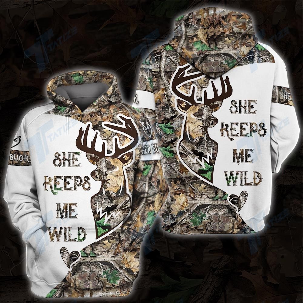 Hunting couple keep me 3D All Over Printed Shirt, Sweatshirt, Hoodie, Bomber Jacket Size S – 5XL