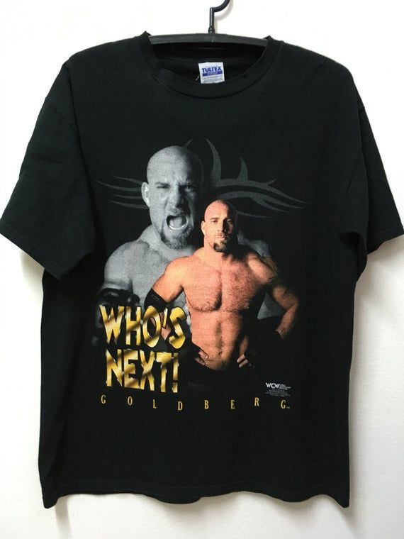 Vintage90S Wcw Wwf Goldbeg 1998 Who S Next Shirt 23 Shirt