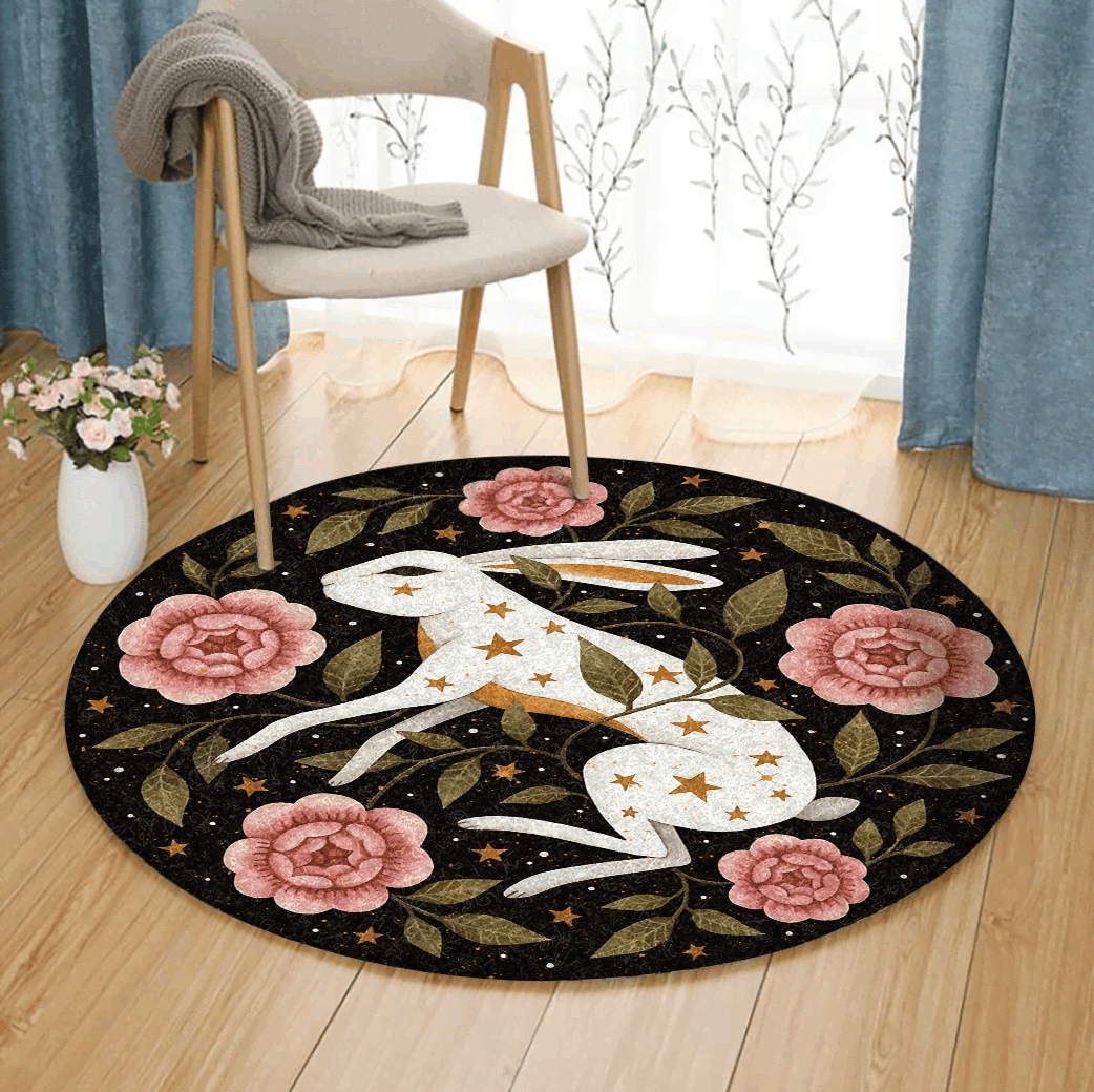 Rabbit IE6585 Round Rug BEVR3007