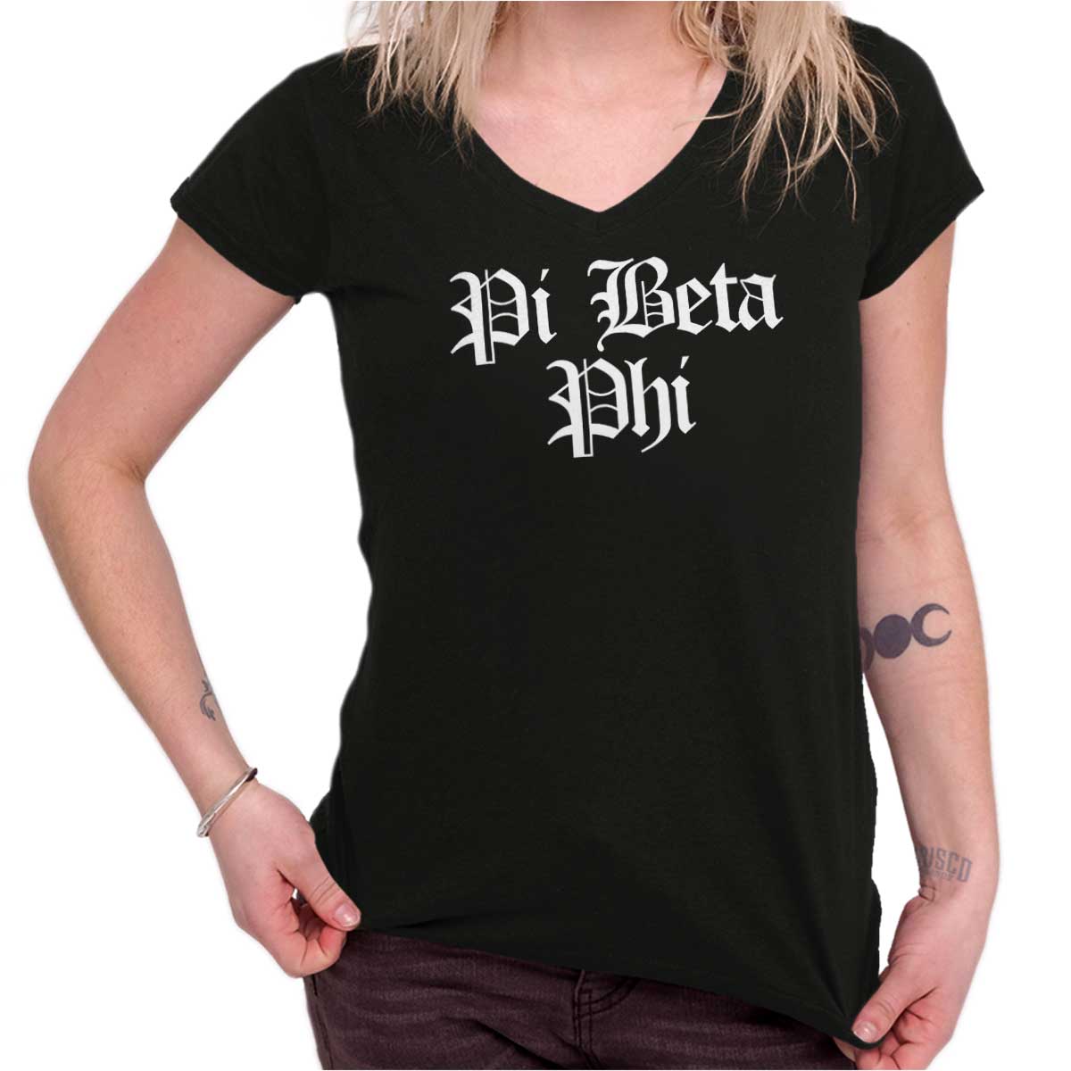 Ritual Of A Pi Beta Phi Junior Fit V-Neck T Shirt