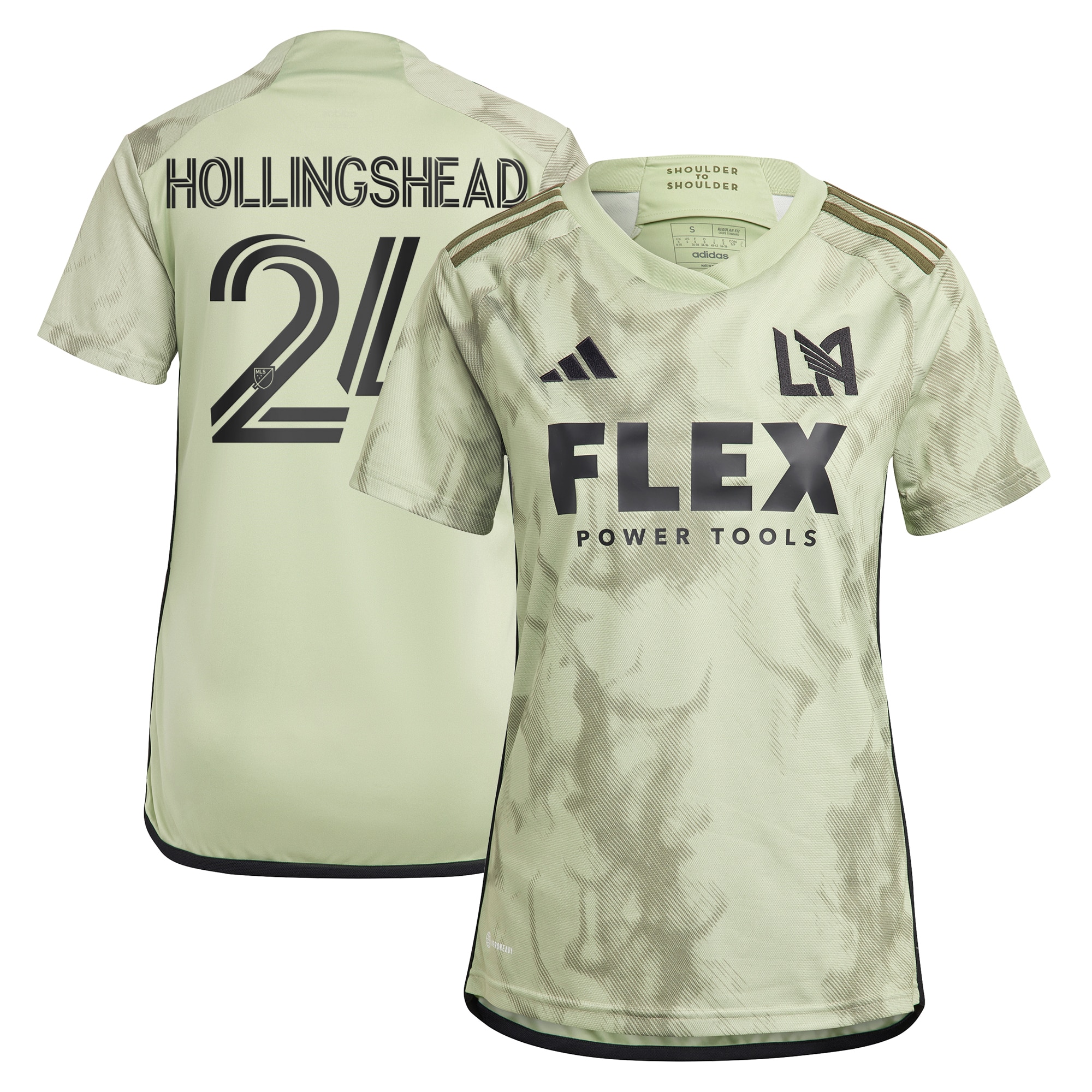 Ryan Hollingshead LAFC Women's 2024 Smokescreen Replica Player Jersey – Green