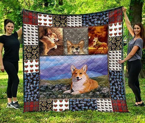 Corgi VV3 3D Customized Quilt