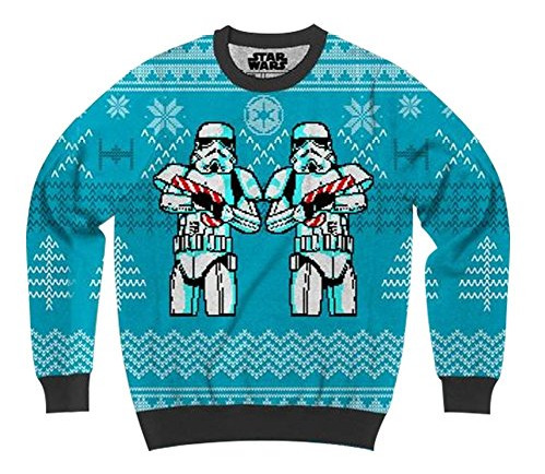 Stormtroopers With Candy Canes Ugly Christmas Sweater 2021