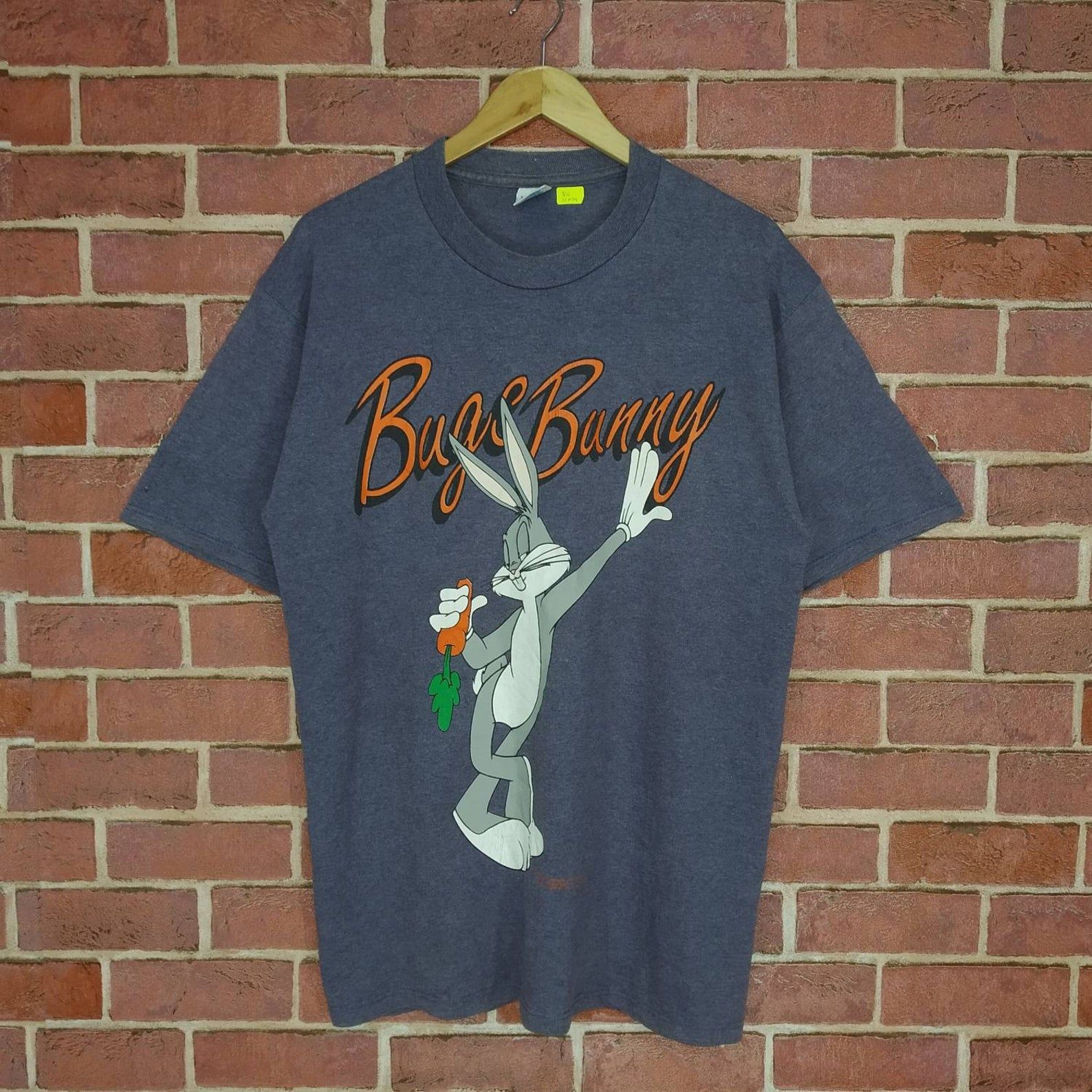 Vintage 90s Bug Bunny Animated Cartoon Character Looney Tunes Promo T-shirt