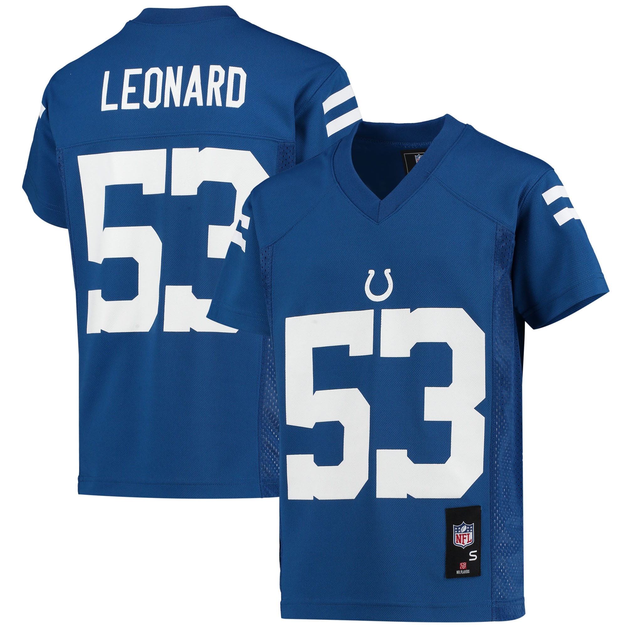 Youth Indianapolis Colts Shaquille Leonard Royal Player Jersey