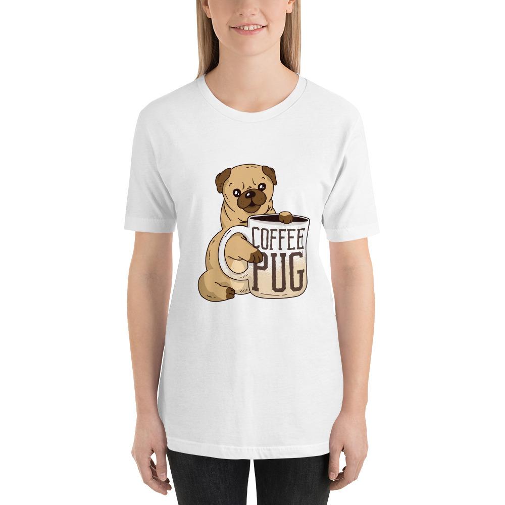 Coffee With Pug Women’s T-Shirt