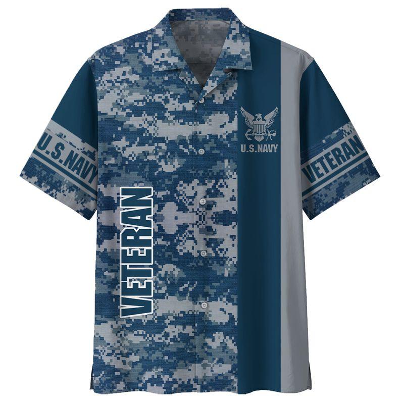 Us Navy – Veteran Retired Hawaiian Shirt | For Men & Women | Adult | Hw9685