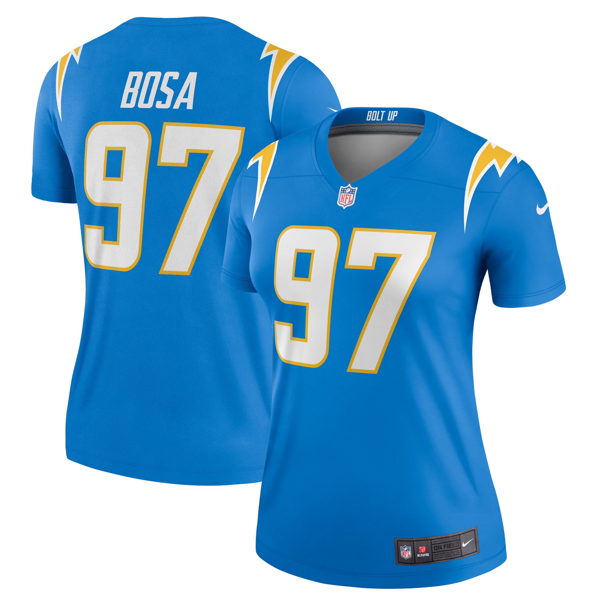 Joey Bosa Los Angeles Chargers Women's Legend Jersey – Powder Blue