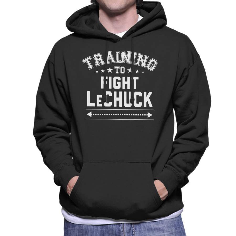 Training To Fight Le Chuck Monkey Island Men’s Hooded Sweatshirt