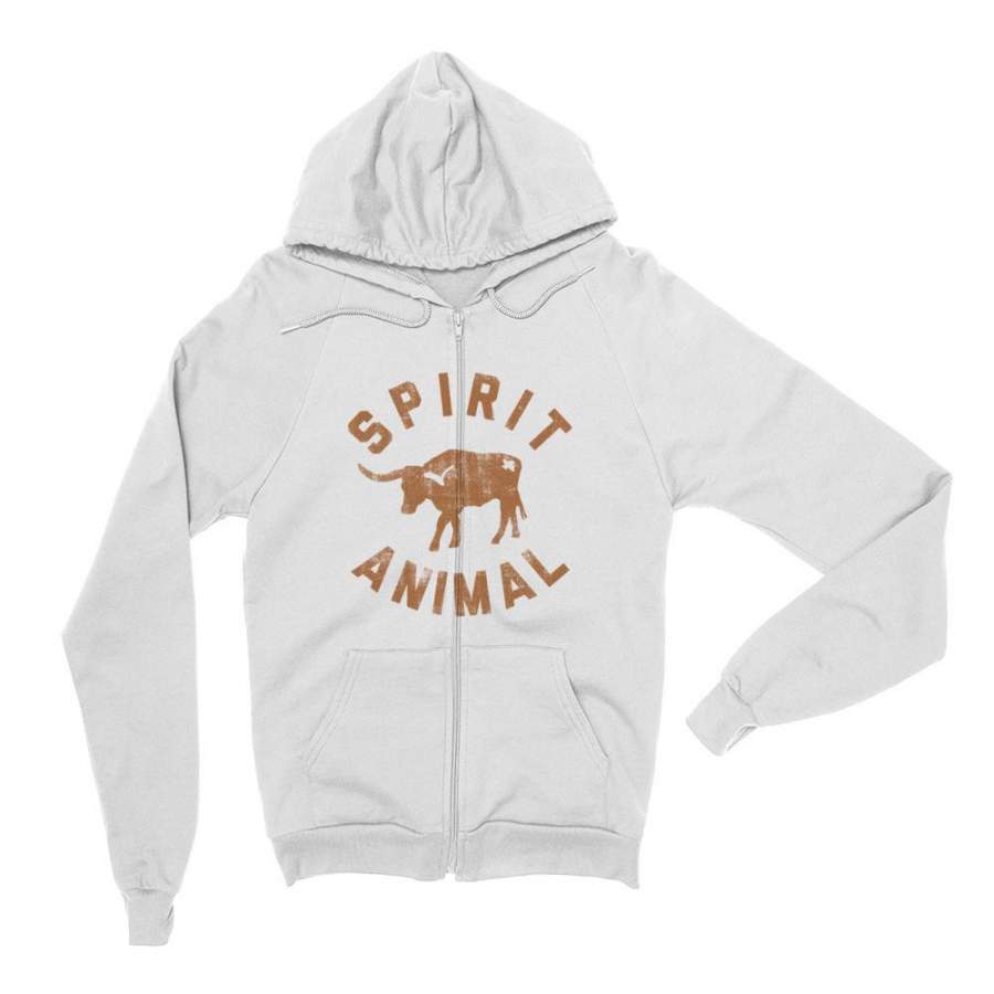 Texas Spirit Animal Zip Hoodie