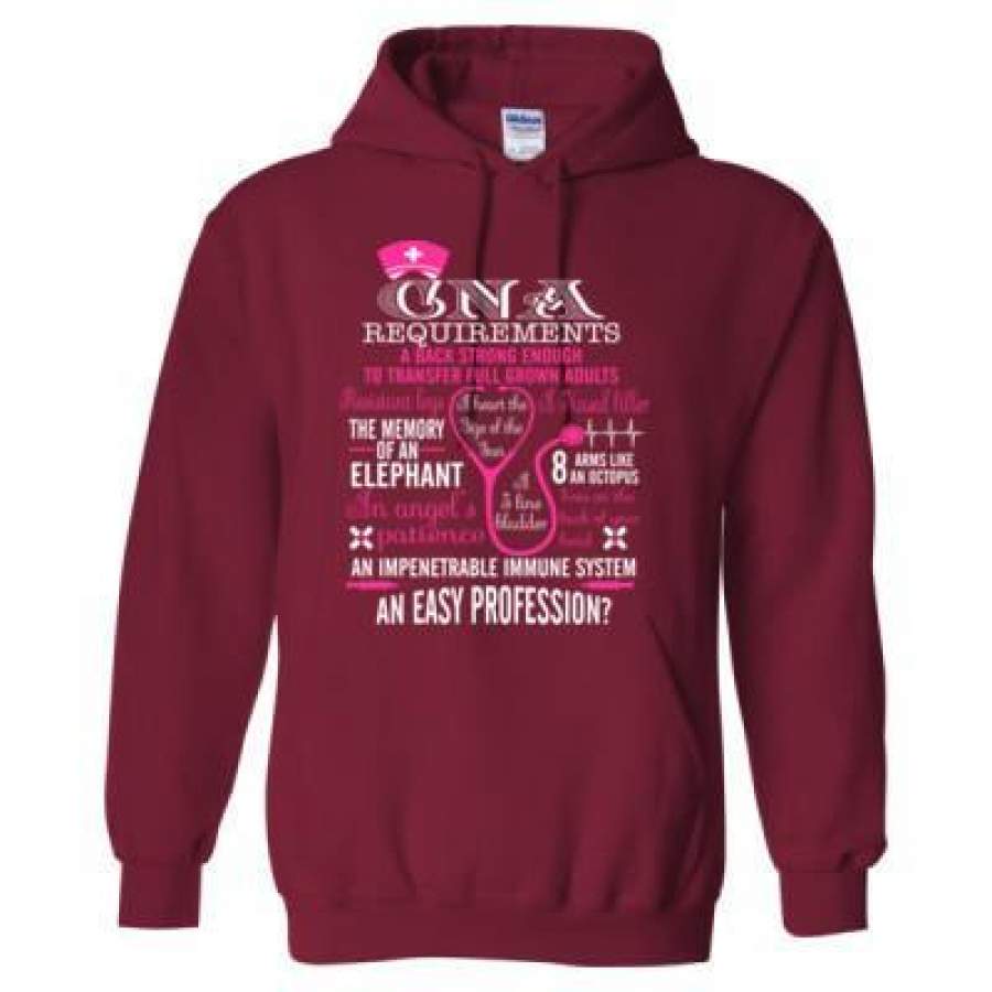 AGR CNA Requirements A Back Strong Enough To Transfer Grown Adults – Heavy Blend™ Hooded Sweatshirt