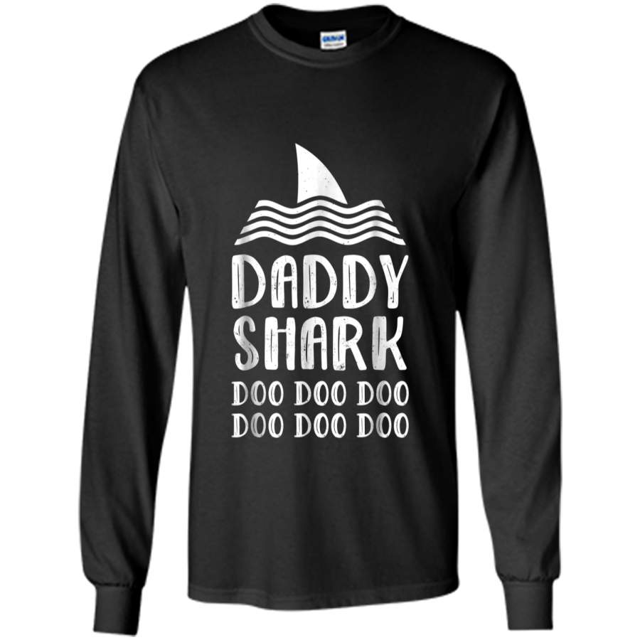 Daddy Shark Doo Doo Doo Shirt Mens Shark Lover Shirts