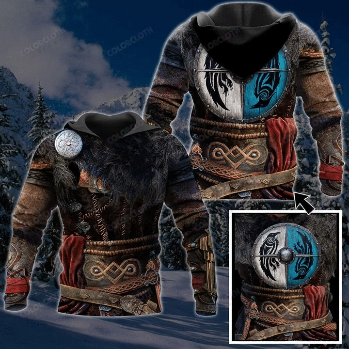 Viking Armor Valhalla Pullover Shirts For Men And Women TY430006